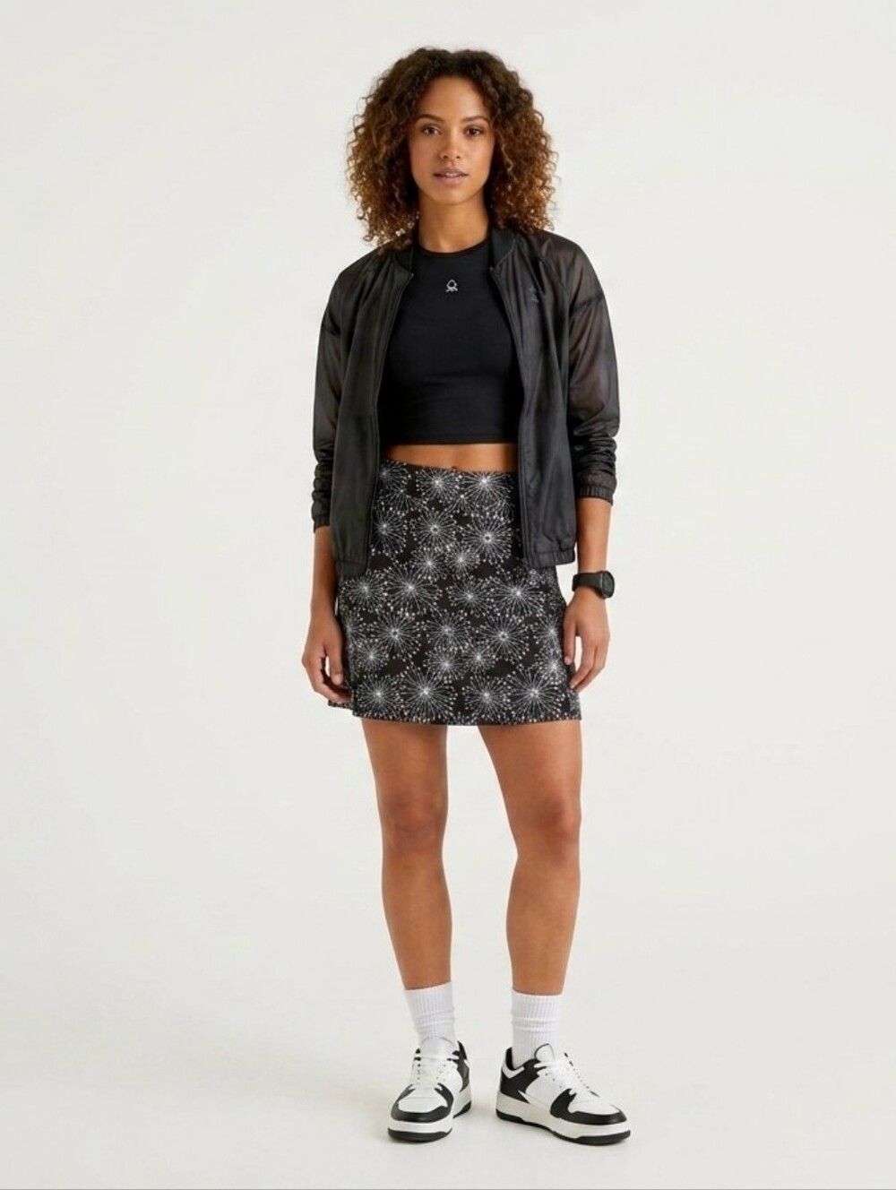 Tranquility by Colorado ✨️ Womens Black Stretch Mini Skirt Size M